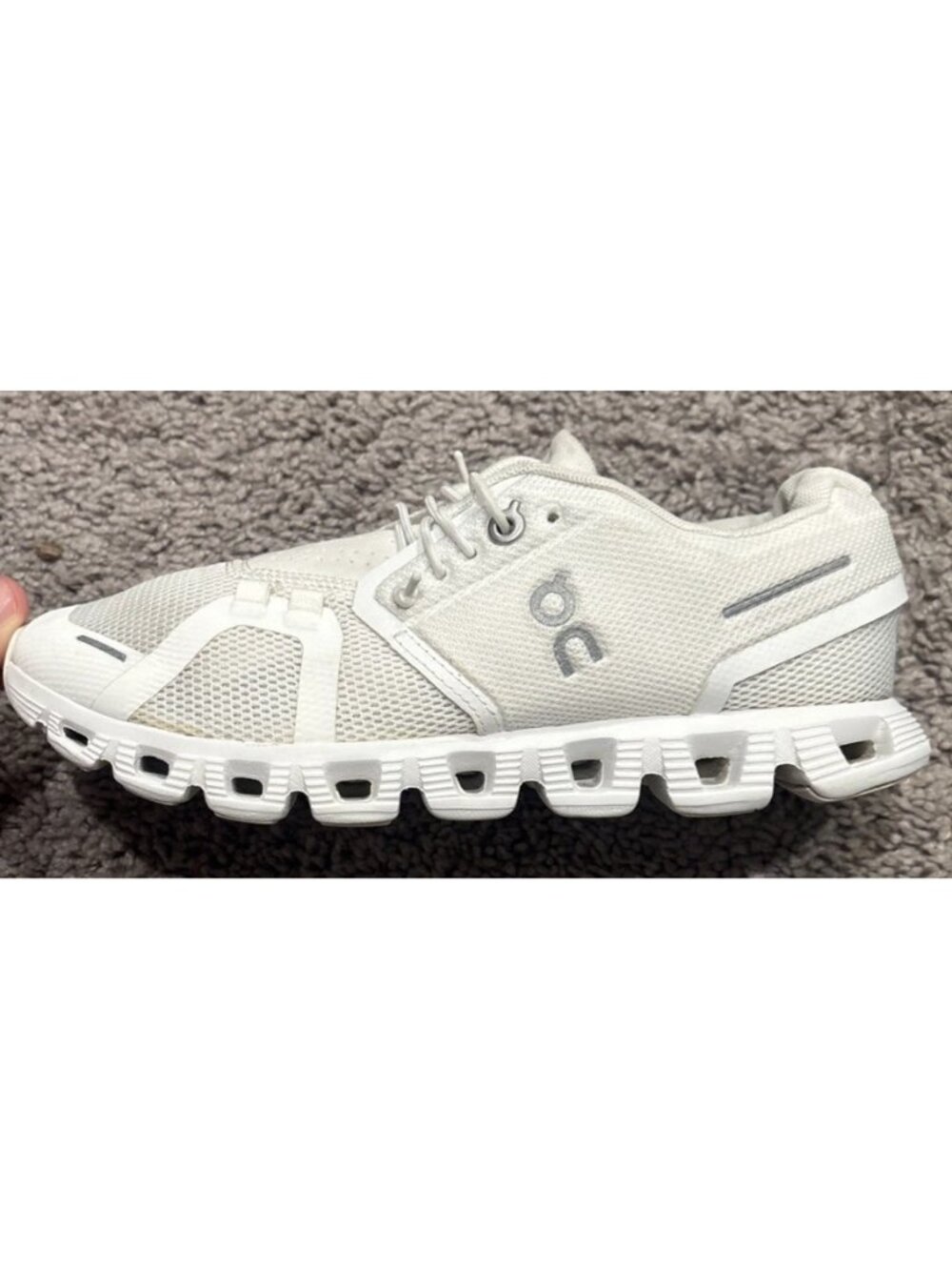 On Cloud 5 Women’s Size 6.5 Running Shoes All White